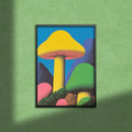 Pop Art Mushrooms: A Burst of Color and Whimsy
