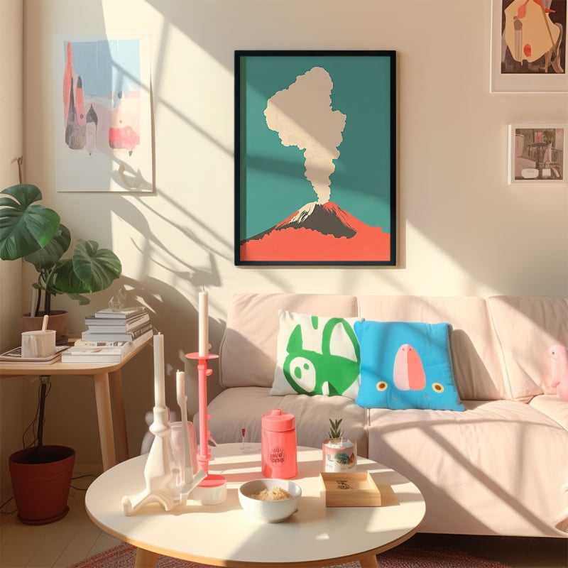 The Art of Eruption: A Volcanic Tribute