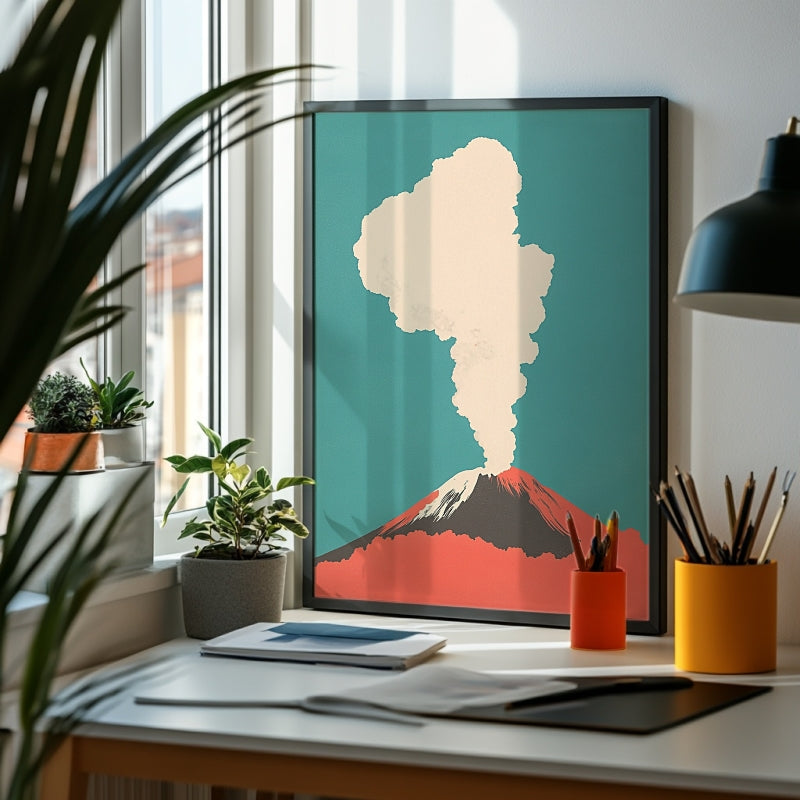 The Art of Eruption: A Volcanic Tribute