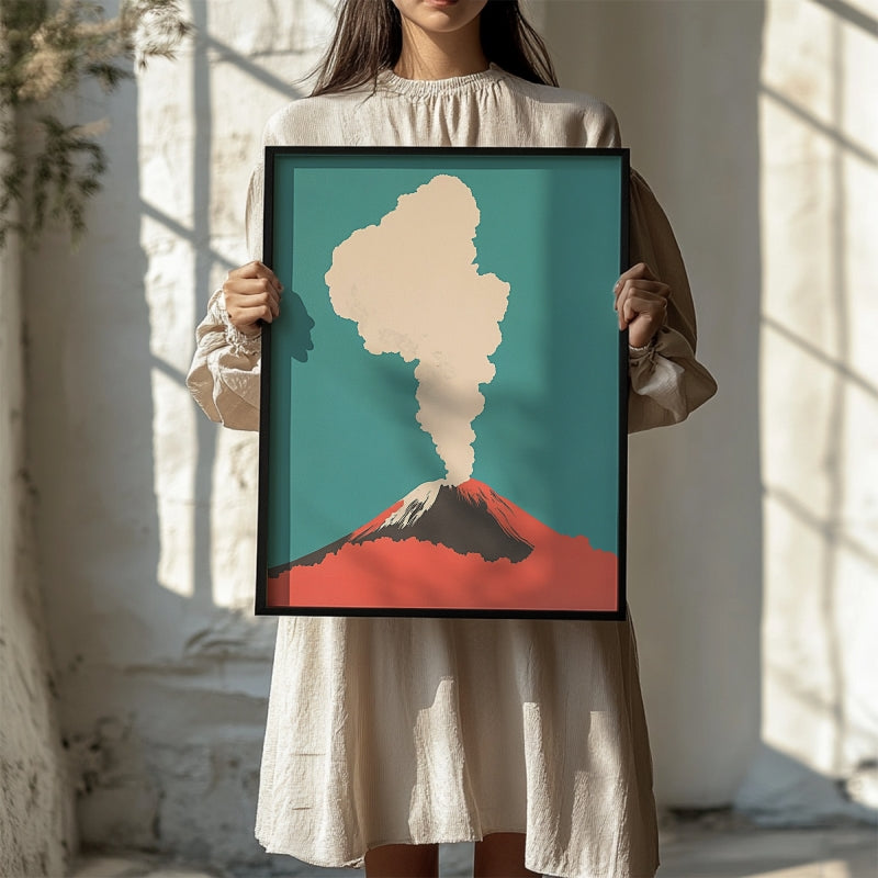 The Art of Eruption: A Volcanic Tribute