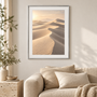 Dune Reverie - silver frame room visualization