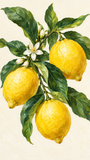 Lemon Garden - artwork detail