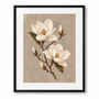 Magnolia Study - black frame visualization