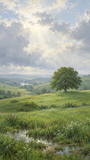 Meadow After Rain - artwork detail