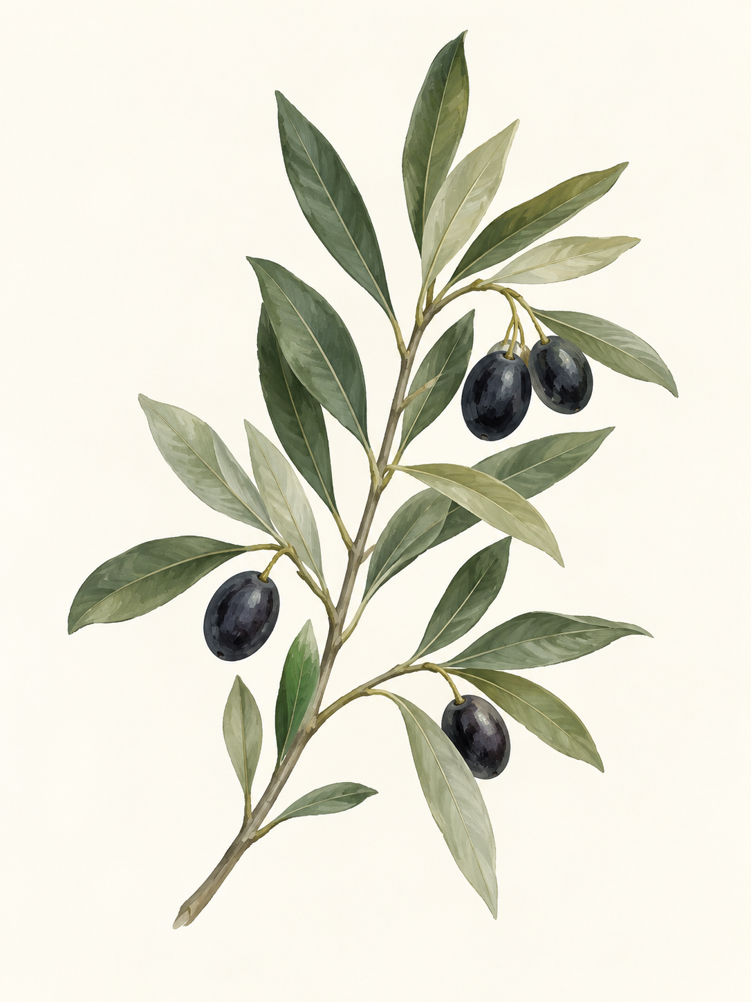 Olive Branch Morning - artwork detail