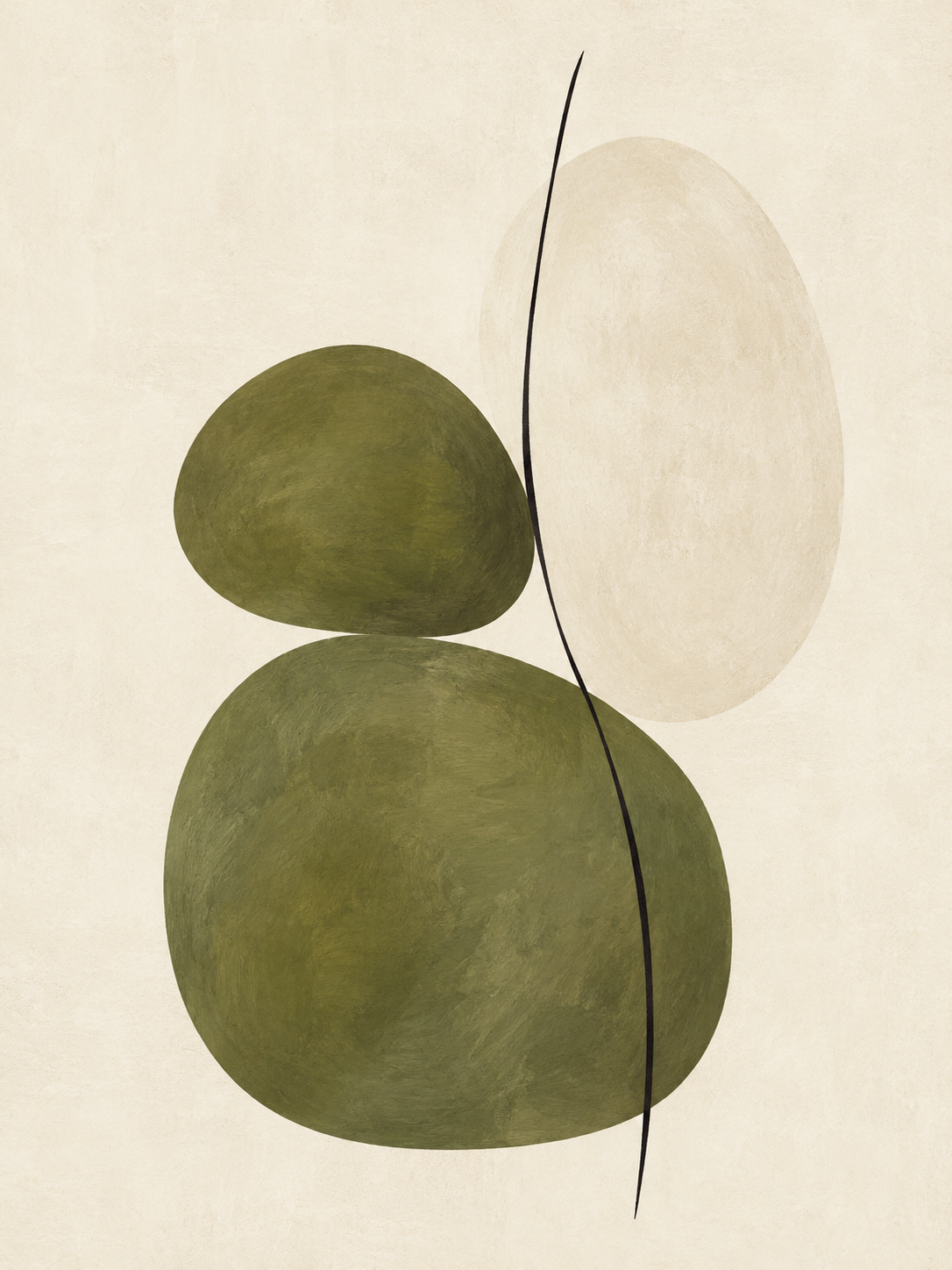 Olive Equilibrium artwork detail