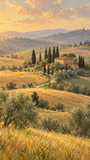Tuscan Light - artwork detail