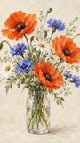 Wildflower Sunday - artwork detail