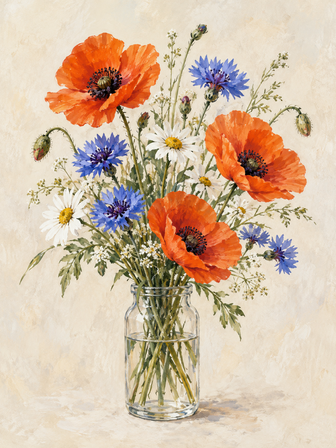 Wildflower Sunday - artwork detail